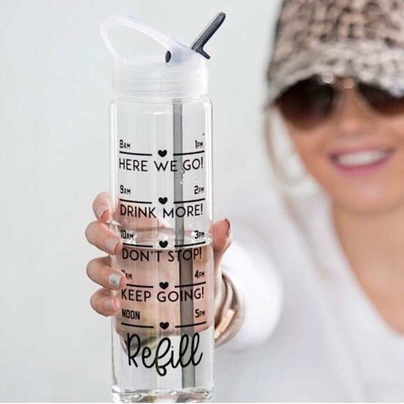 LLK Other - Goal setting tracking water bottle
